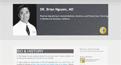 Desktop Screenshot of dr-brian-nguyen.com