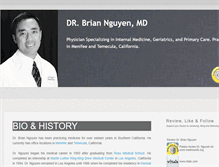 Tablet Screenshot of dr-brian-nguyen.com